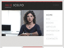 Tablet Screenshot of juliescelfo.com